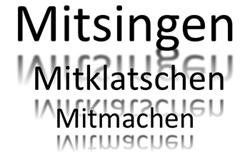 mitsingen