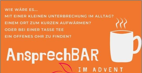 Willkommen zur AnsprechBAR im Advent